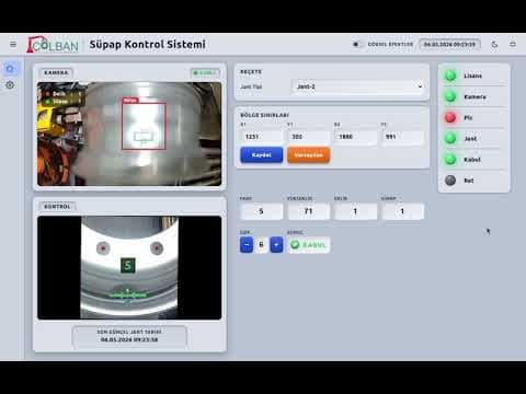 Sistema Vision-AI YÖRÜNGE de controlo da posição da válvula em jantes