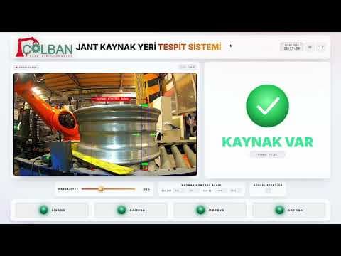İZCİ Vision-AI jant kaynak tespit sistemi